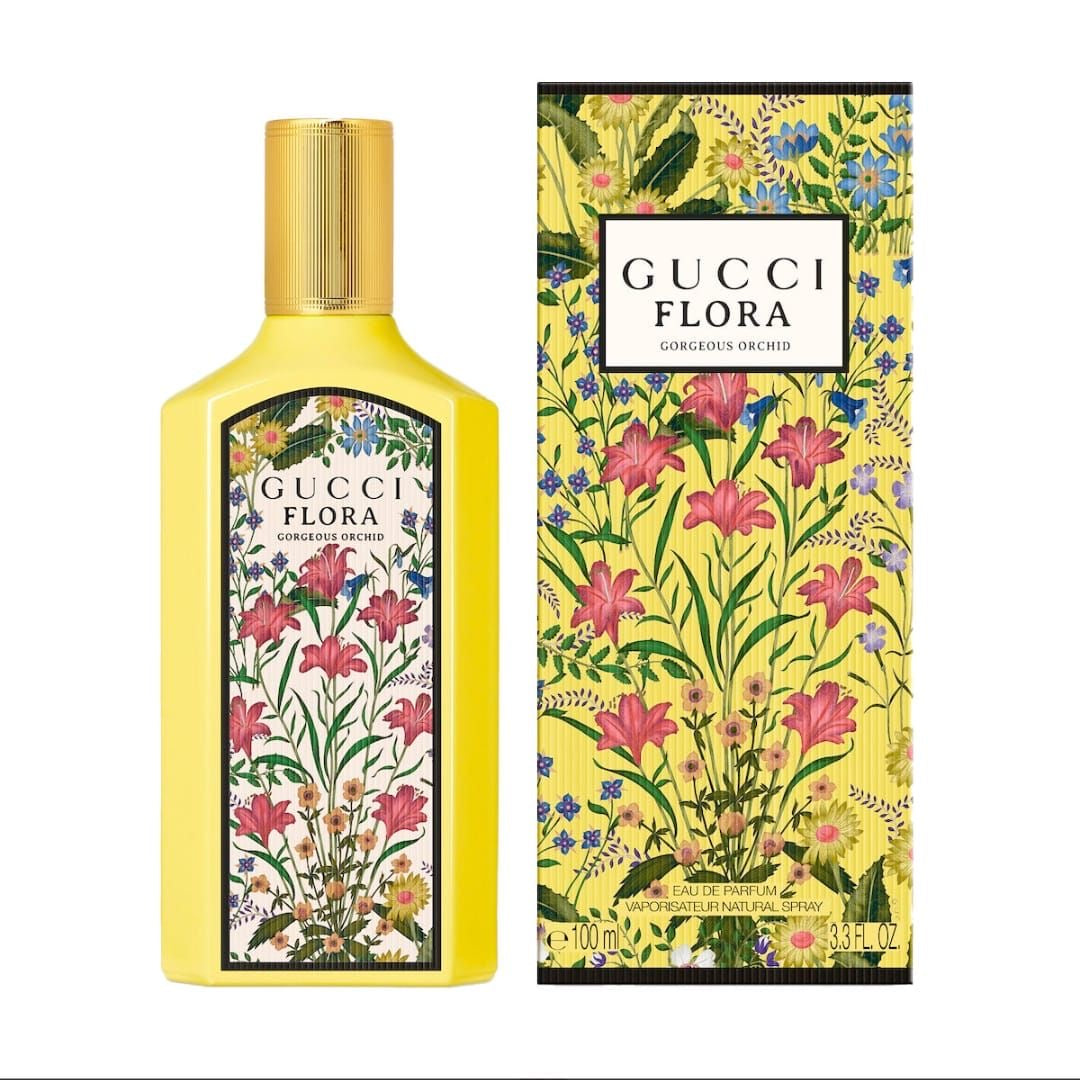 Gucci Flora Gorgeous Orchid EDP - Yellow 100ml (Ladies)
