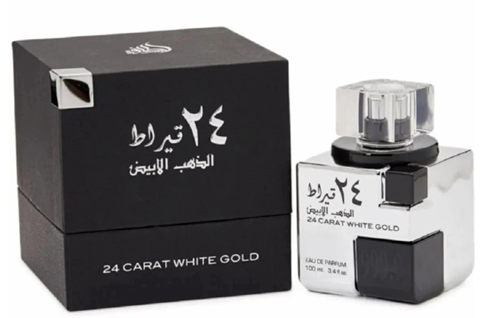 24 CARAT WHITE GOLD Lattafa Perfumes (Dubai)